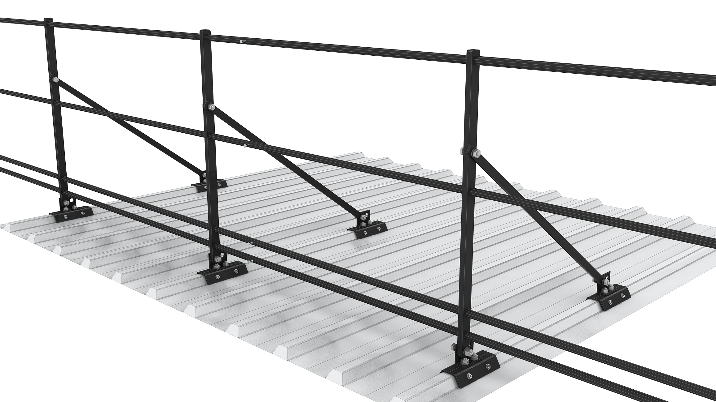 Кровельное ограждение для сэндвич панели