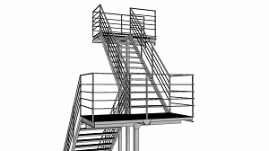 Эвакуационные лестницы пк стройсистема